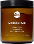 Moon Juice Magnesi-Om Magnesium Powder Supplement - Chelated Magnesium Complex + L-Theanine Blend for Rest, Relaxation & Regularity - Vegan, Non-GMO & No Sugar, Unflavored, 3.9 oz, 30 Sevings