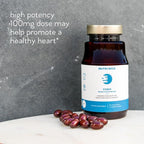 Nutri-Rich CoQ10 Softgels, Coenzyme Q10 Ubiquinone for Heart & Energy, Statin Usage & Cellular Health, Third Party Tested, GMP Quality, No Artificial Additives, No Soy, Gluten Free, 90 Count