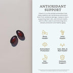 VTC VitaTradingCo. Vitamin E + Mixed Tocopherols | 400 IU Vitamin E | with Selenium & D-Alpha | Powerful Antioxidant | Skin, Heart, & Immune Support | 100 Softgels
