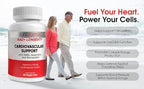 1LifeScience Cardiovascular Support Supplement – NMN, Resveratrol, Quercetin, Fisetin & Apigenin – NAD+ Support Formula – cGMP Made in USA – 60 Veg Caps