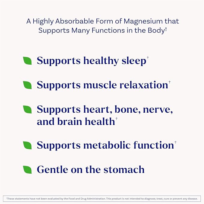 Natrol Magnesium Glycinate Supplements 100mg, Cherry Lemon Soft Chews for Healthy Sleep and Body, Magnesium Glycinate 100mg, Up to a 30 Day Supply (Pack of 2)