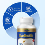 Lutein 20 mg with Zeaxanthin, Bilberry Extract, Vitamins E for Men and Women Dietary Supplements for Eye Health Supports Vision Clarity, Antioxidant Protection & Eye Health | 60 Capsules