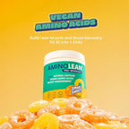 RSP NUTRITION AminoLean x SmartSweets Pre Workout Powder, Amino Energy with Vegan BCAA Amino Acids & Natural Caffeine, Preworkout Boost for Men & Women, Peach Rings