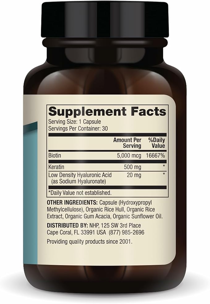 Dr. Mercola Hair, Skin and Nails - Provides Biotin, Keratin & Hyaluronic Acid - Premium Quality - Supports Healthy Aging - Non-GMO, Gluten-Free & Soy-Free - 30 Capsules (3 Pack)