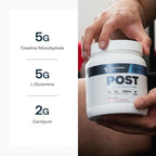 Transparent Labs Post - Post-Workout Recovery Muscle Builder w/L-Glutamine, Creatine Monohydrate, & Carnipure L-Carnitine L-Tartrate for Muscle Recovery & Building - 30 Servings, Orange