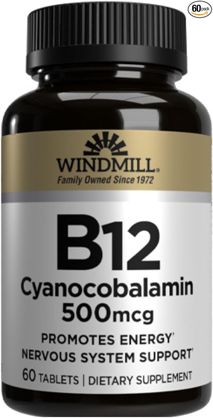 Vitamin B-12 TABS 500 MCG WMILL Size: 60