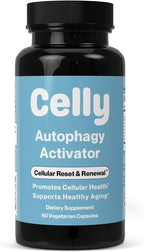 Celly Autophagy Activator | Longevity Supplement for Cellular Nutrition and Healthy Aging | Promotes Cell Renewal with Spermidine, Pterostilbene, Fisetin, and NAC | Made in USA & 3rd Party Tested