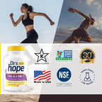 Natural Vitamin K2 MK4 & MK7 | 600 Mcg High Potency Dual Action for Bone Strength & Heart Health - Made in USA Backed by 30+ Years - Kosher & cGMP Certified, Non-GMO - 3 Month Supply