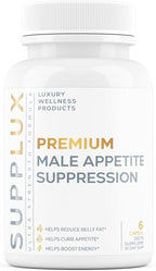 PREMIUM Male Appetite Suppressant - Weight Loss Pills, Fat Burner for Men, GLP-1 Pathway Support - Can Help Sustain Muscle While Burning Fat - Powerful Fat Burning Assistance- 60 Capusles