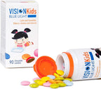 OMEGOR Lutein and Zeaxanthin Supplement for Kids Eyes (60 Chocolate Dragèes) - Vision Kids Blue Light Eyesight Supplement for Retina Protection