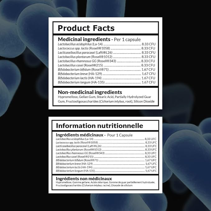 Intelligent Labs Probiotic 50 Billion CFU with Prebiotics, PHGG & FOS, No Refrigeration Needed, Once Daily, 10x Effectiveness, 60-Day Supply, Third-Party Verified