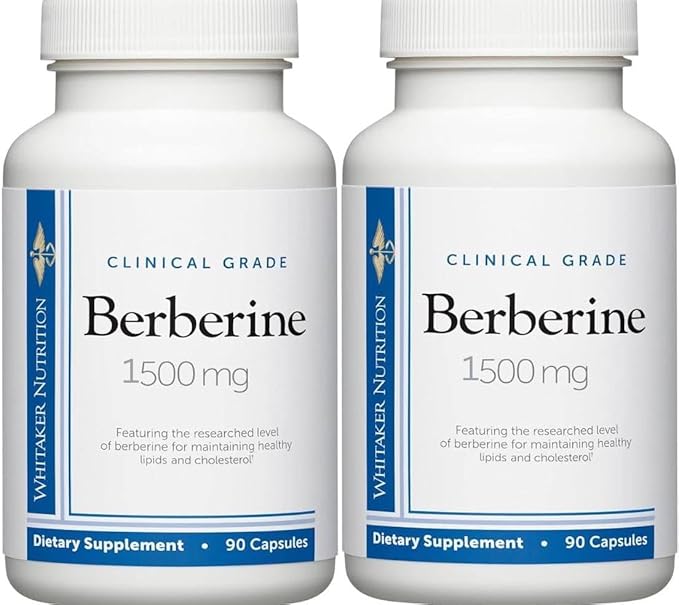 Dr. Whitaker Clinical Grade Berberine | 1,500mg Per Daily Serving | 180 Count