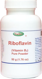 Vitamin B2 Riboflavin Pure Powder Energy (50 Grams (1.76 oz))
