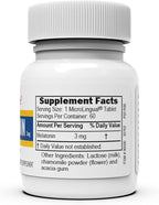 Superior Source Melatonin 3 mg, Quick Dissolve MicroLingual Tablets, 60 Ct, with Chamomile, Natural Sleep Support, Melatonin, for Adults, Non-GMO, Pack of 2