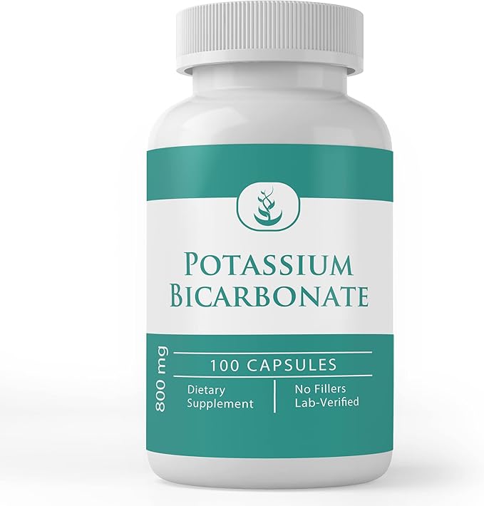 PURE ORIGINAL INGREDIENTS Sodium Bicarbonate, D-Mannose, & Potassium Bicarbonate Bundle (100 Capsules Each), No Additives or Fillers, Lab Verified