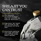 Based Shilajit | Pure Shilajit Resin with Max Potency, Energy & Immune Support for Men and Women | Rich in Fulvic Acid and 85+ Trace Minerals, 60 Servings