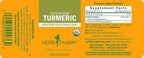 Herb Pharm Certified Organic Turmeric Root Extract for Musculoskeletal System Support - 1 Ounce (DTURM01)