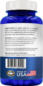 Resveratrol 1000mg Capsules | Vegan Friendly Resveratrol Supplement from Easy Absorption Antioxidant Japanese Knotweed for Skin Heart and Brain Support | Made in US cGMP Facilities (90 Day Supply)