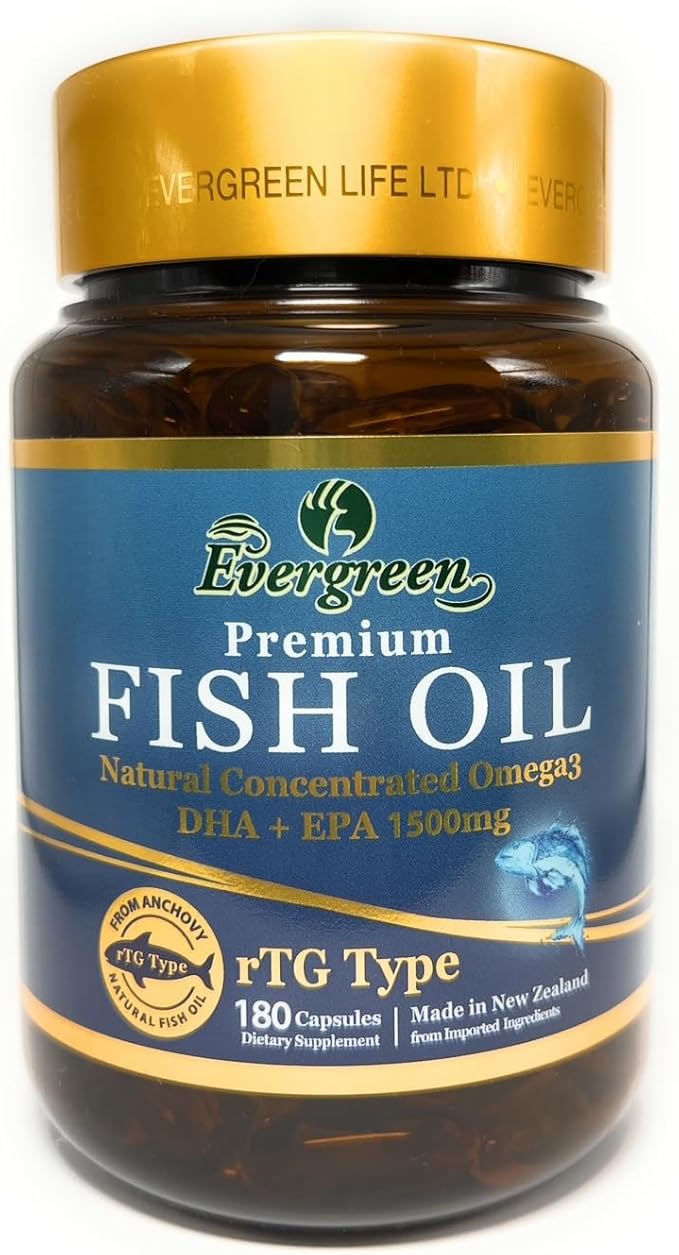EverGreen Newzealand RTG Omega 3 Fish Oil