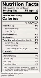 Anthony's Organic Ashwagandha Powder, 12 oz, Batch Tested Gluten Free, Indian Ginseng, Non GMO, Keto Friendly