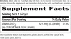 Country Life Vitamin D3 2500 IU – Non-Fish Derived, High Potency Vitamin D3 for Bone Strength, Immune Support & Calcium Absorption – Certified Gluten-Free, 200 Softgels