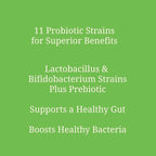 Probiotics for Women and Men - 11 strains - 50 Billion CFU - Probiotic Supplement for Digestive Health - Gut Health - Supports Constipation, Diarrhea, Gas & Bloating - 30ct