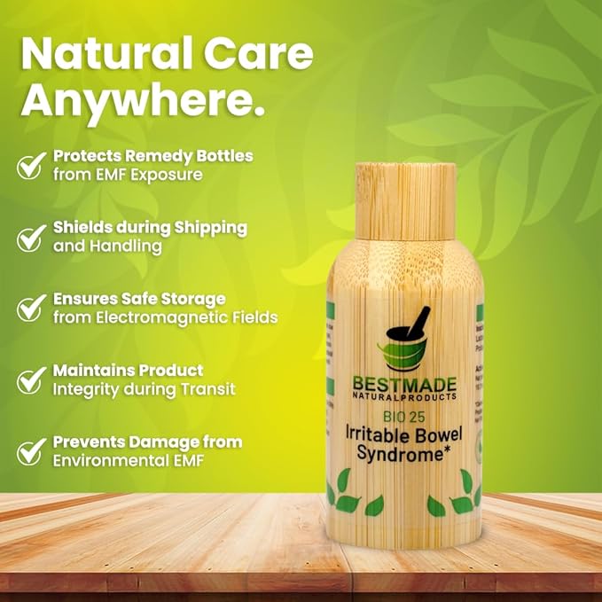 Bestmade Natural Products Digestive Comfort Solution BIO25 - Natural Remedy for Irritable Bowel Syndrome, Soothe Discomfort & Support Digestive Balance, 350 Pellets