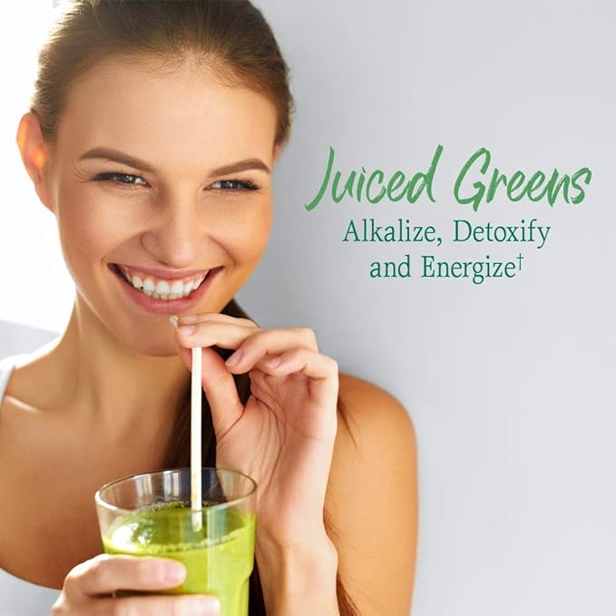 Garden of Life Raw Organic Perfect Food Green Superfood Juiced Greens Powder - Apple Flavor,30 Servings - Vegan Gluten Free Whole Food Dietary Supplement,Greens Plus Probiotics & Enzymes,(Pack of 2)