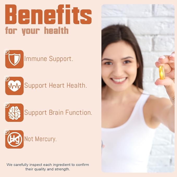 Health Dose Premium Omega 3 Fish Oil Triple Strength x 120 Softgels - Pack of 3