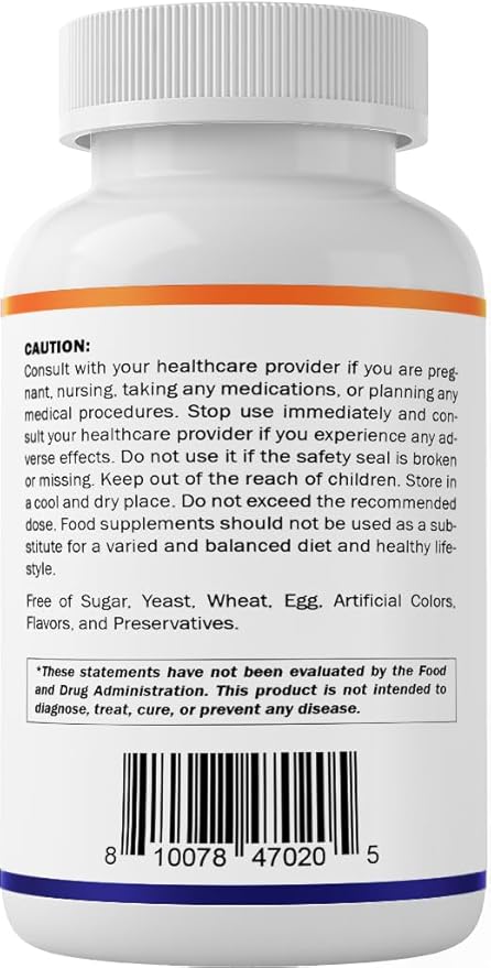 Vitamatic Pantothenic Acid (Vitamin B5) 500 mg- 200 Capsules - 2 Pack