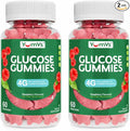 YUM-V'S Glucose Gummies – Fast Acting Glucose Chewable Gummies – Great Tasting – Gluten Free, Vegan, Non-GMO – Berry Natural Flavor – 60 Chewable Gummy for Adults & Kids (Pack of 2)
