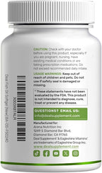 DEAL SUPPLEMENT Omega 3 Fish Oil Supplements, 3,000mg Per Serving, 240 Softgels – EPA 1,200mg + DHA 900mg – Burpless Pills, Lemon Flavored, Wild Caught – Brain & Heart Support – Mercury Free, Non-GMO