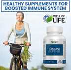 Immune Defense 600mg | 60 Veg Capsules. Enhance Immune Health with a Potent Blend of Graviola Leaf, Raspberry Fruit, Green Tea, Turmeric, Garlic. Boost Your Well-Being Naturally.