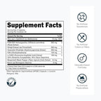 Transparent Labs Vitality Testosterone Booster - Testosterone Supplement for Men with Ashwagandha KSM-66, PrimaVie Shilajit Extract, & DIM to Support Vitality, & Bioavailable Testosterone - 60 Count