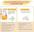 Biom Probiotics Prebiotics Boric acid Suppositories . Feminine Health Probiotic for Infections & pH Essentials VEGAN,PARABEN-FREE (10)