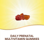 Nature’s Way Alive! Prenatal Premium Gummy Multivitamin, High Potency Folate, Plant-Based DHA, Vegetarian, Strawberry and Lemon Flavored, 75 Gummies