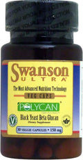 Swanson ULT Black Yeast POLYCAN 150MG 30VGC