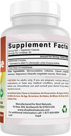 Best Naturals Nattokinase, 2000 FU, 100 Mg, 90 Vegetarian Capsules