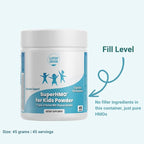 SuperHMO Prebiotic Mix for Kids - 5 HMOs for Gut, Digestion, and Cognitive Health, Powder, 45 Servings