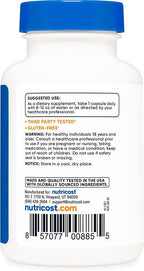 Nutricost Vitamin B1 (Thiamine) 100mg, 120 Capsules - Gluten Free and Non-GMO (Pack of 2)
