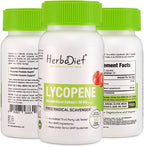 Lycopene 50mg Capsules - Natural Prostate Health Support Supplements for Men - Immune Support, Antioxidant, Vision Support, Heart Health, Eye Health - Pure Tomato Extract (120 Capsules)