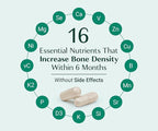 ALGAECAL Bone Builder Pack - Plant Based Calcium Supplement & Strontium - Organic Calcium 750mg with Vitamin D3 1600 IU, Vitamin K2, Magnesium, 16 Nutrients for Bone Health & Density (1-Month Supply)