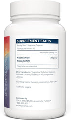 Renue By Science Nicotinamide Riboside | High Strength Liposomal NAD Supplement | 90 Nicotinamide Capsules - 300mg Nicotinamide Riboside per Serving | Manufactured in The USA Third-Party Tested