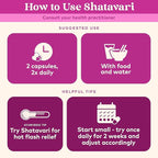 ORGANIC INDIA Shatavari Capsules - Herbal Supplement, Supports Hormonal Balance, Immune System Support, Vegan, Gluten-Free, USDA Organic, Supports Reproductive Health - 180 Capsules
