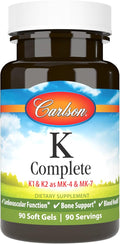 Carlson Labs K Complete Softgels, 90 Count