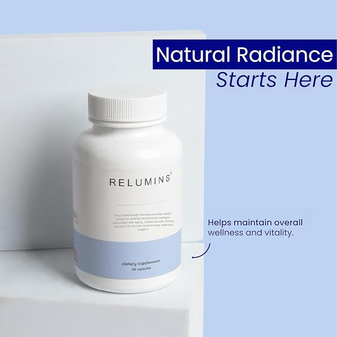 Relumins Cellular Renewal Duo – Advanced Cell Regenerator + Age Defense Complex – NAD+ & Energy Support with Resveratrol, CoQ10 & Glutathione – Two-Step Daily Wellness System