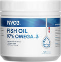 NYO3 Omega 3 Fish Oil 1500mg with DHA & EPA, 97% High-Potency Omega 3 Fatty Acids,Support Heart, Brain & Joint Health,No Fishy Aftertaste,Non-GMO,120 Softgel (Product Nearing Expiration)