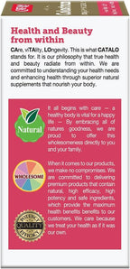 CATALO Bovine Colostrum Supplement for Women & Men - 30% IgG Immunoglobulins Formula - 500mg Colostrum Extract per Capsule - Plant-Based Capsules, 30 Capsules