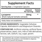 ML Naturals Natural Lycopene 30mg (Per Serving) – 120 Vegetable Capsules – Supports Cardiovascular, Immune & Prostate Health