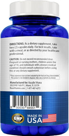 CoQ10 800mg Capsules | Vegan Friendly Coenzyme Q10 800mg from Easy Absorption Ubiquinone Supplement for Skin Heart and Energy Support | Made in The USA in cGMP Facilities (100 Servings)